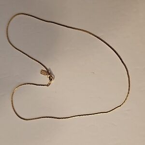 LADY REMINGTON Goldtone 17" Necklace
